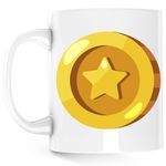 Casa si Gradina - Bucatarie si vesela - Cani si pahare - Cani si cesti - Cana Coin Clash Royale Clans, alba, 330 ml - Infinity.ro