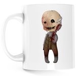 Casa si Gradina - Bucatarie si vesela - Cani si pahare - Cani si cesti - Cana Dead by Daylight Trapper Horror Game, alba, 330 ml - Infinity.ro
