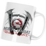 Casa si Gradina - Bucatarie si vesela - Cani si pahare - Cani si cesti - Cana Mortal Kombat Deadly Alliance Shaolin Monks, alba, 330 ml - Infinity.ro