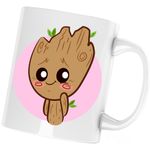 Casa si Gradina - Bucatarie si vesela - Cani si pahare - Cani si cesti - Cana Baby I am Groot Bebe Copacel, alba, 330 ml - Infinity.ro