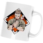 Casa si Gradina - Bucatarie si vesela - Cani si pahare - Cani si cesti - Cana Dead by Daylight Horror Tiktok, alba, 330 ml - Infinity.ro