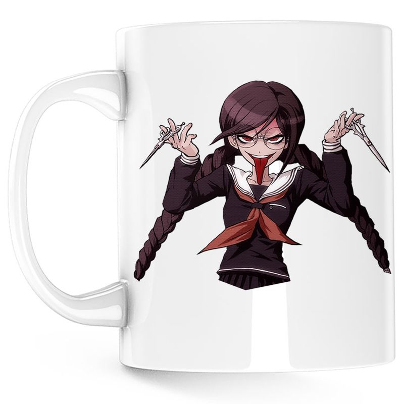Casa si Gradina - Bucatarie si vesela - Cani si pahare - Cani si cesti - Cana Danganronpa Toko Fukawa Killing School Life, alba, 330 ml - Infinity.ro