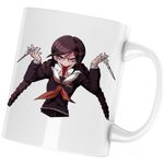 Casa si Gradina - Bucatarie si vesela - Cani si pahare - Cani si cesti - Cana Danganronpa Toko Fukawa Killing School Life, alba, 330 ml - Infinity.ro