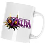 Casa si Gradina - Bucatarie si vesela - Cani si pahare - Cani si cesti - Cana Majora Mask Legend of Zelda Logo, alba, 330 ml - Infinity.ro