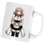 Casa si Gradina - Bucatarie si vesela - Cani si pahare - Cani si cesti - Cana Dangan Ronpa Goodbye Despair Cafea, alba, 330 ml - Infinity.ro