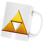 Casa si Gradina - Bucatarie si vesela - Cani si pahare - Cani si cesti - Cana Legend of Zelda Triunghiul Auriu Breath, alba, 330 ml - Infinity.ro