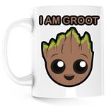 Casa si Gradina - Bucatarie si vesela - Cani si pahare - Cani si cesti - Cana I Am Groot Baby Dragobete Iubita, alba, 330 ml - Infinity.ro