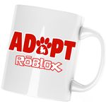 Casa si Gradina - Bucatarie si vesela - Cani si pahare - Cani si cesti - Cana Adopt Me Pet Roblox, alba, 330 ml - Infinity.ro