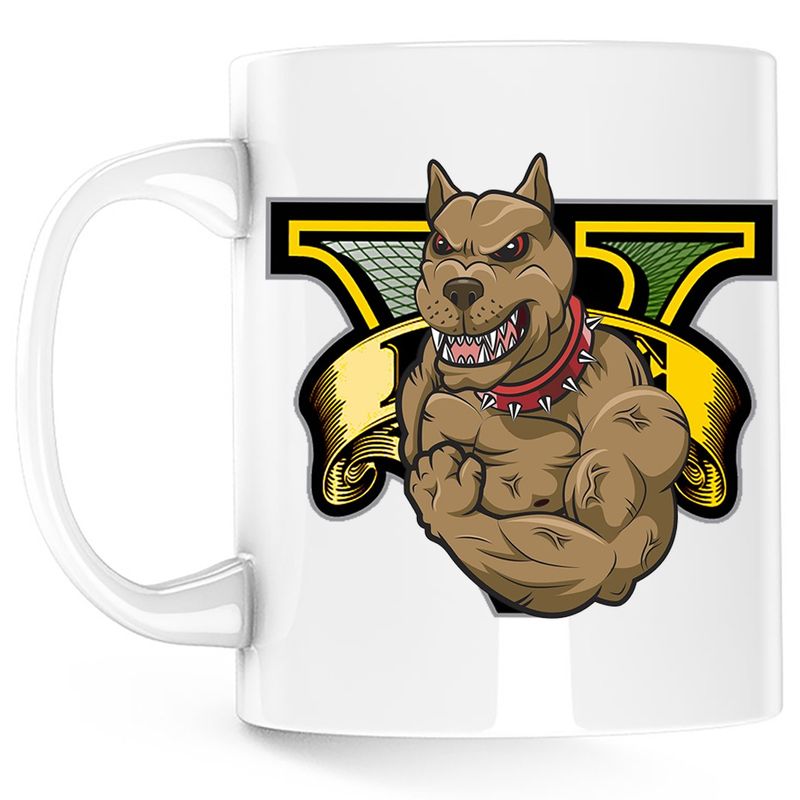 Casa si Gradina - Bucatarie si vesela - Cani si pahare - Cani si cesti - Cana Chop Dog GTA5, alba, 330 ml - Infinity.ro