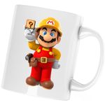 Casa si Gradina - Bucatarie si vesela - Cani si pahare - Cani si cesti - Cana Super Mario Bros Meserias Nintendo, alba, 330 ml - Infinity.ro