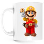 Casa si Gradina - Bucatarie si vesela - Cani si pahare - Cani si cesti - Cana Super Mario Bros Meserias Nintendo, alba, 330 ml - Infinity.ro