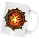 Casa si Gradina - Bucatarie si vesela - Cani si pahare - Cani si cesti - Cana World of Warcraft Pandaren WoW, alba, 330 ml - Infinity.ro