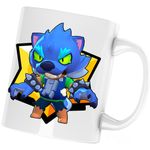 Casa si Gradina - Bucatarie si vesela - Cani si pahare - Cani si cesti - Cana Lobo Werewolf Brawl Stars, alba, 330 ml - Infinity.ro