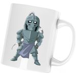 Casa si Gradina - Bucatarie si vesela - Cani si pahare - Cani si cesti - Cana Fullmetal Alchemist Alphonse Elric Chibi, alba, 330 ml - Infinity.ro