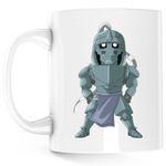 Casa si Gradina - Bucatarie si vesela - Cani si pahare - Cani si cesti - Cana Fullmetal Alchemist Alphonse Elric Chibi, alba, 330 ml - Infinity.ro