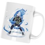 Casa si Gradina - Bucatarie si vesela - Cani si pahare - Cani si cesti - Cana Naruto Kakashi Hatake Shippuden To Boruto, alba, 330 ml - Infinity.ro