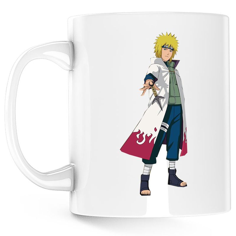 Casa si Gradina - Bucatarie si vesela - Cani si pahare - Cani si cesti - Cana Naruto Minato Namikaze Storm Anime Manga, alba, 330 ml - Infinity.ro