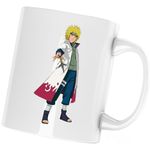 Casa si Gradina - Bucatarie si vesela - Cani si pahare - Cani si cesti - Cana Naruto Minato Namikaze Storm Anime Manga, alba, 330 ml - Infinity.ro