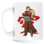 Casa si Gradina - Bucatarie si vesela - Cani si pahare - Cani si cesti - Cana Naruto Gaara Sasuke Uchiha Anime Manga, alba, 330 ml - Infinity.ro