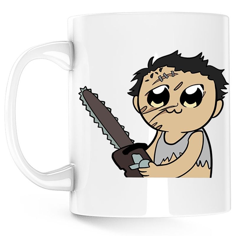 Casa si Gradina - Bucatarie si vesela - Cani si pahare - Cani si cesti - Cana Dead by Daylight Horror Killer, alba, 330 ml - Infinity.ro