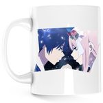 Casa si Gradina - Bucatarie si vesela - Cani si pahare - Cani si cesti - Cana Darling in the FranXX SF Romance Anime, alba, 330 ml - Infinity.ro