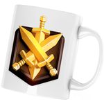 Casa si Gradina - Bucatarie si vesela - Cani si pahare - Cani si cesti - Cana Arena Swords Clash of Clans Royale, alba, 330 ml - Infinity.ro