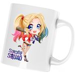 Casa si Gradina - Bucatarie si vesela - Cani si pahare - Cani si cesti - Cana Joker Suicide Squad GTA Vaduva Neagra Gang, alba, 330 ml - Infinity.ro