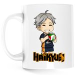 Casa si Gradina - Bucatarie si vesela - Cani si pahare - Cani si cesti - Cana Haikyuu High Jump Volei Haikyu!!, alba, 330 ml - Infinity.ro