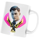 Casa si Gradina - Bucatarie si vesela - Cani si pahare - Cani si cesti - Cana Midas Skin Fortnite Epic Blades, alba, 330 ml - Infinity.ro