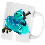 Casa si Gradina - Bucatarie si vesela - Cani si pahare - Cani si cesti - Cana Rippley Fortnite Skin Battle Royale, alba, 330 ml - Infinity.ro