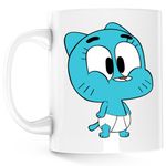 Casa si Gradina - Bucatarie si vesela - Cani si pahare - Cani si cesti - Cana Gumball Bebe Scutec Bebelino Copilarie, alba, 330 ml - Infinity.ro