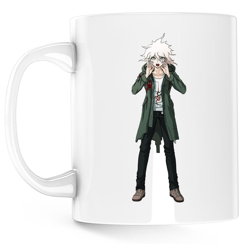 Casa si Gradina - Bucatarie si vesela - Cani si pahare - Cani si cesti - Cana Izuru Kamakura Danganronpa Anime, alba, 330 ml - Infinity.ro