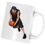 Casa si Gradina - Bucatarie si vesela - Cani si pahare - Cani si cesti - Cana Kuroko no Basket Daiki Aomine Jucator Anime, alba, 330 ml - Infinity.ro