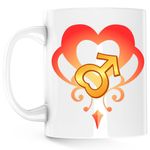 Casa si Gradina - Bucatarie si vesela - Cani si pahare - Cani si cesti - Cana Ziua Indragostitilor Sailor Moon Dragobete, alba, 330 ml - Infinity.ro