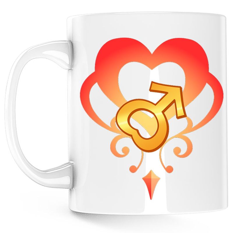 Casa si Gradina - Bucatarie si vesela - Cani si pahare - Cani si cesti - Cana Ziua Indragostitilor Sailor Moon Dragobete, alba, 330 ml - Infinity.ro