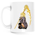 Casa si Gradina - Bucatarie si vesela - Cani si pahare - Cani si cesti - Cana Death Note Anime Misa Amane Coasa, alba, 330 ml - Infinity.ro