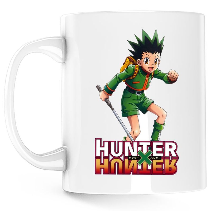 Casa si Gradina - Bucatarie si vesela - Cani si pahare - Cani si cesti - Cana Yoshihiro Togashi Hunter x Hunter Gon Freecss, alba, 330 ml - Infinity.ro