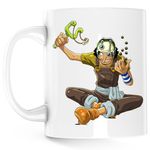 Casa si Gradina - Bucatarie si vesela - Cani si pahare - Cani si cesti - Cana One Piece Usopp Art Prastie Anime, alba, 330 ml - Infinity.ro