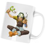 Casa si Gradina - Bucatarie si vesela - Cani si pahare - Cani si cesti - Cana One Piece Usopp Art Prastie Anime, alba, 330 ml - Infinity.ro