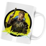 Casa si Gradina - Bucatarie si vesela - Cani si pahare - Cani si cesti - Cana Cyberpunk 2077 Master Killer Legend, alba, 330 ml - Infinity.ro