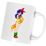 Casa si Gradina - Bucatarie si vesela - Cani si pahare - Cani si cesti - Cana Dragon Ball Z Videl Matusa Anime, alba, 330 ml - Infinity.ro