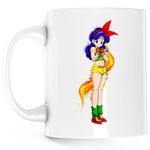 Casa si Gradina - Bucatarie si vesela - Cani si pahare - Cani si cesti - Cana Dragon Ball Z Videl Matusa Anime, alba, 330 ml - Infinity.ro