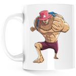 Casa si Gradina - Bucatarie si vesela - Cani si pahare - Cani si cesti - Cana One Piece Chopper Tony Straw Hat Pirates Anime, alba, 330 ml - Infinity.ro