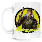 Casa si Gradina - Bucatarie si vesela - Cani si pahare - Cani si cesti - Cana Cyberpunk 2077 Master Killer Legend, alba, 330 ml - Infinity.ro