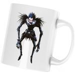 Casa si Gradina - Bucatarie si vesela - Cani si pahare - Cani si cesti - Cana Death Note Ryuk Satan Anime Strigoi Lucifer, alba, 330 ml - Infinity.ro