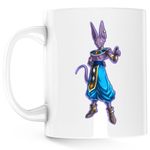 Casa si Gradina - Bucatarie si vesela - Cani si pahare - Cani si cesti - Cana Dragon Ball Z Lord Veerus Egipt Cat, alba, 330 ml - Infinity.ro