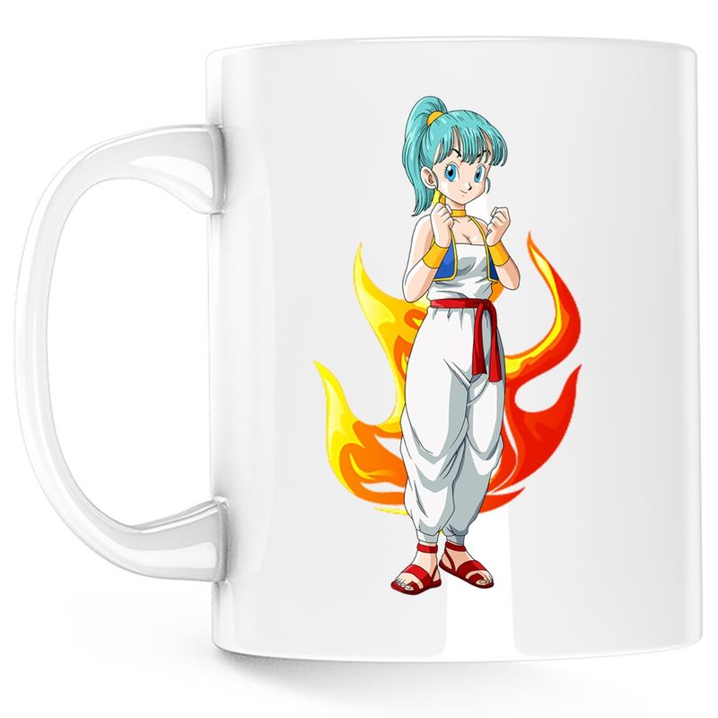 Casa si Gradina - Bucatarie si vesela - Cani si pahare - Cani si cesti - Cana Dragon Ball Bulma Cool Bunica Anime, alba, 330 ml - Infinity.ro