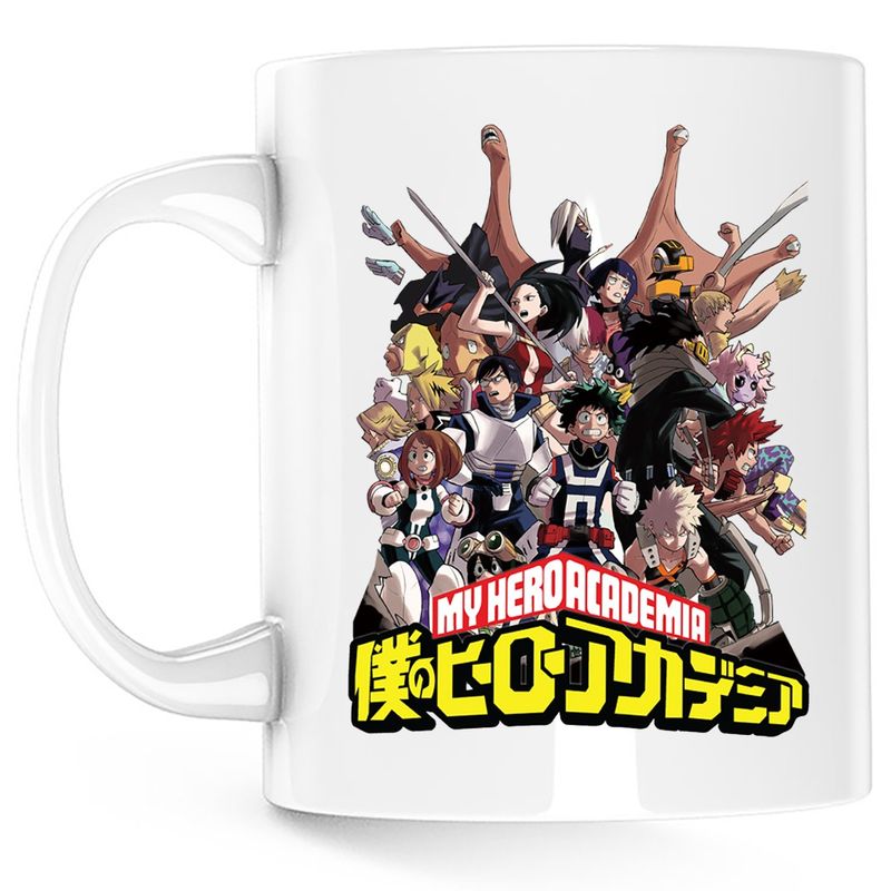 Casa si Gradina - Bucatarie si vesela - Cani si pahare - Cani si cesti - Cana My Hero Academia Storm Rebel Anime Manga, alba, 330 ml - Infinity.ro