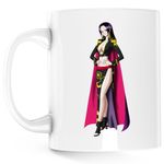 Casa si Gradina - Bucatarie si vesela - Cani si pahare - Cani si cesti - Cana One Piece Anime Boa Hancock Capitan Marinar, alba, 330 ml - Infinity.ro