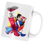 Casa si Gradina - Bucatarie si vesela - Cani si pahare - Cani si cesti - Cana Dragon Ball Z Chi Chi Goku Anime Manga, alba, 330 ml - Infinity.ro